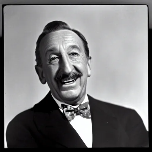 Image similar to walt disney being unfrozen in the future, candid photograph