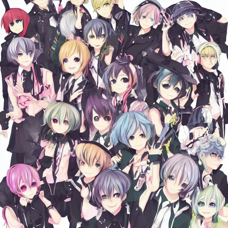 Image similar to vocaloid official art