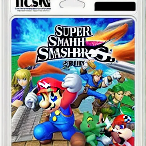 Image similar to super smash bros. tcg