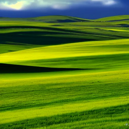 Image similar to windows XP bliss wallpaper