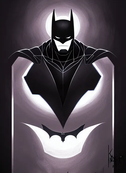 Prompt: symmetry!! full shot!!, full body portrait!! of batman, line sketch!!, dark atmosphere, glowing lights!! intricate, elegant, highly detailed, digital painting, artstation, concept art, smooth, sharp focus, illustration, art by kael ngu and santa fung, comic art