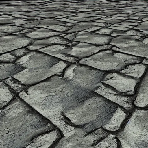 Image similar to uv normal map of stone pathway