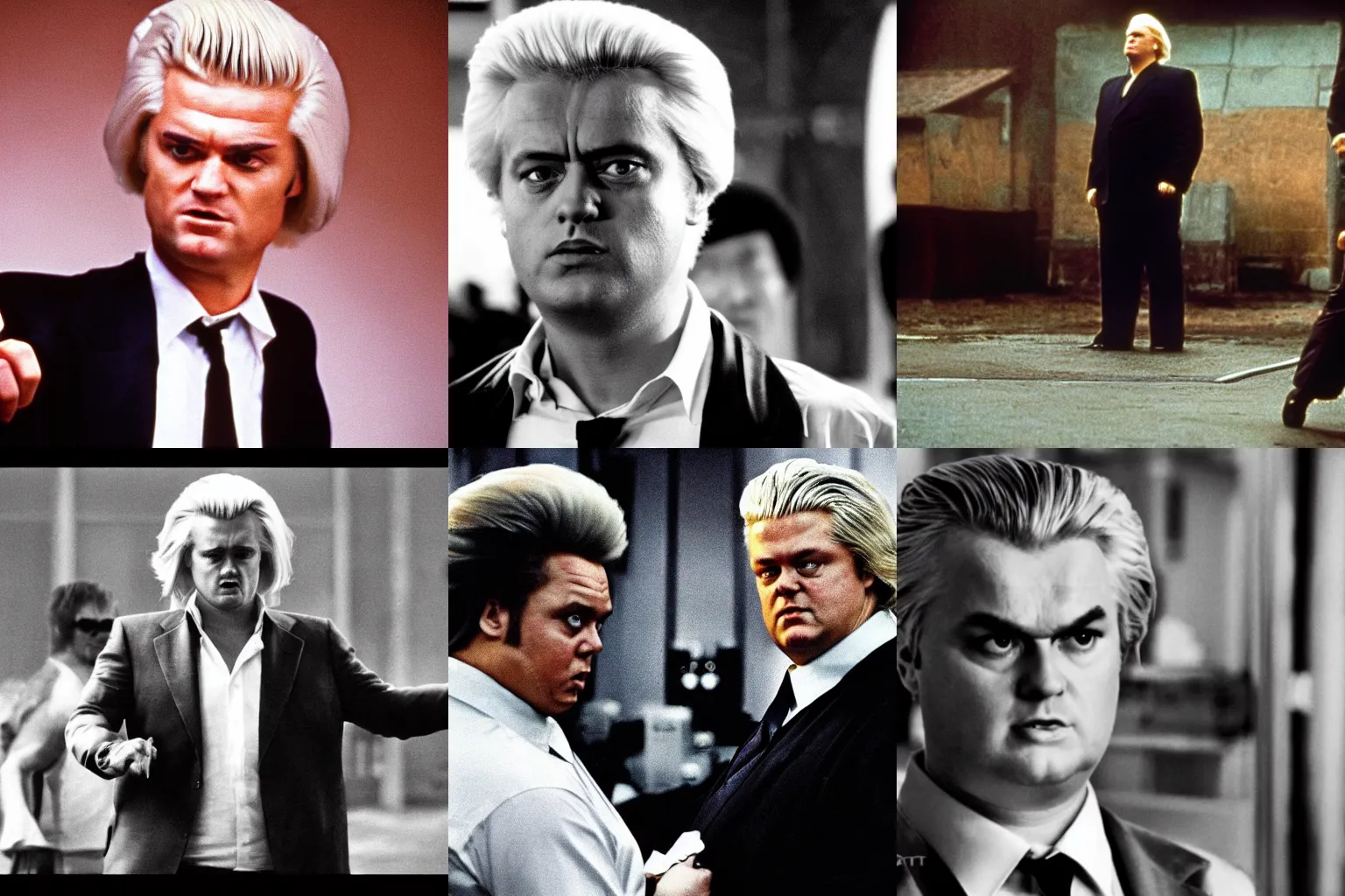 Prompt: Dramatic shot of Geert Wilders as Peter Griffin, enter the dragon 1973