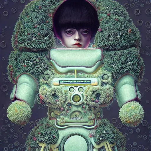 Prompt: a fluffy robot fractal:: by Martine Johanna and Simon Stålenhag and Chie Yoshii and Casey Weldon and Guillermo del toro :: ornate, dynamic, particulate, intricate, elegant, highly detailed, centered, artstation, smooth, sharp focus, octane render, 3d