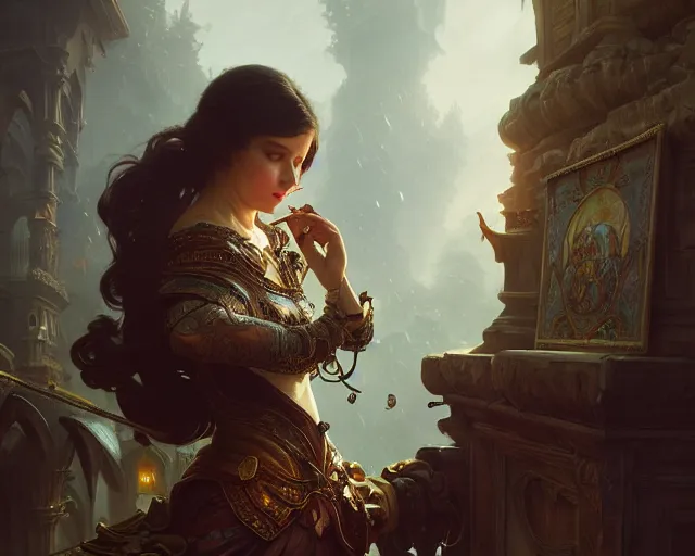 Image similar to photography of adrianus eversen, deep focus, d & d, fantasy, intricate, elegant, highly detailed, digital painting, artstation, concept art, matte, sharp focus, illustration, hearthstone, art by artgerm and greg rutkowski and alphonse mucha