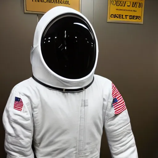 Image similar to tesla spacesuit