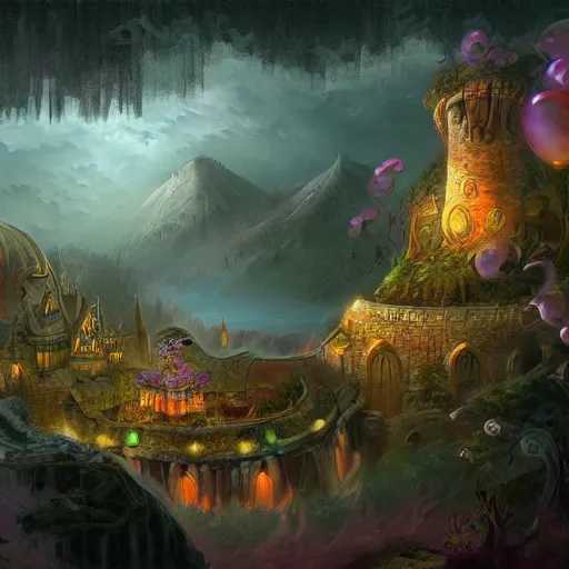 Prompt: a baron land, fantasy, digital art, detailed, trending on artstaion