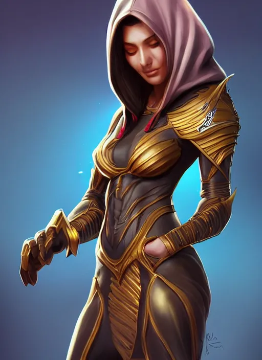 Image similar to pretty woman wearing an anubis hoodie, highly detailed, artgerm style, artstation, soft light, sharp focus, illustration, character design, concept art