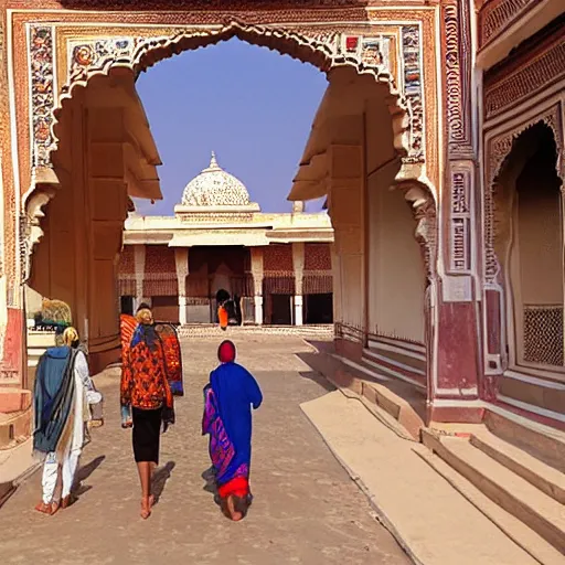 Image similar to photo of Rajasthan India Mysterious Morning Travel