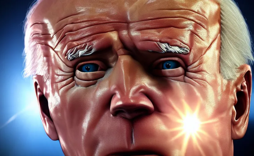 Prompt: Joe Biden as a Titan in Attack on Titan, daylight. sunlight. lens flare. light fixtures. 8K. detailed. photorealism. artstation. 25mm f/1.7 ASPH Lens. ultra realistic
