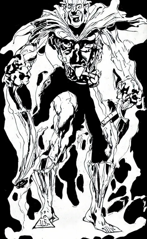 Image similar to Hades by frank miller