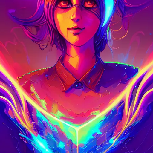 Image similar to skill magic deepdream radiating a glowing aura stuff loot legends stylized digital illustration video game icon artstation lois van baarle, ilya kuvshinov, rossdraws,