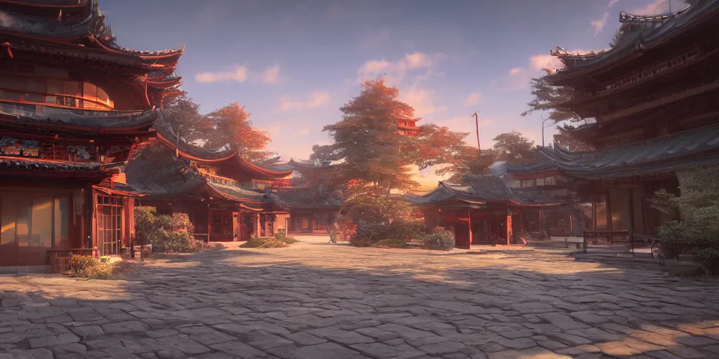 Image similar to hutao from genshin impact, unreal 5, hyperrealistic, realistic, photorealistic, dynamic lighting, highly detailed, cinematic landscape, studio landscape, studio lighting