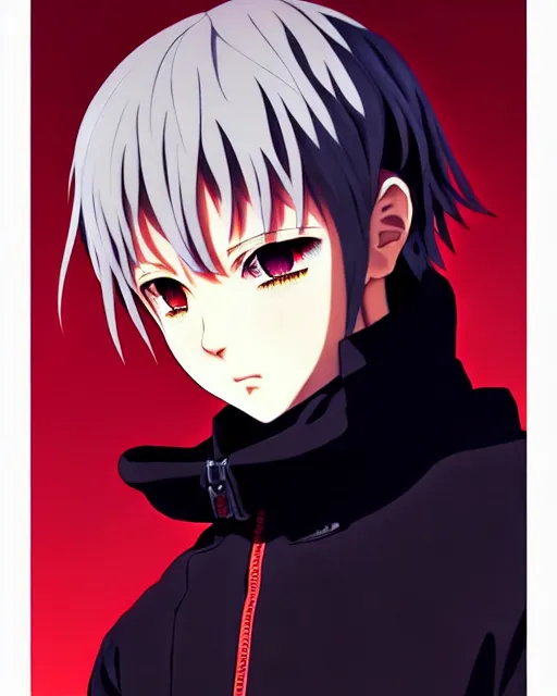 Prompt: ilya kuvshinov anime illustration of male character wearing yeezy streetwear, last exile, murata range, fine detail, perfect anime face, dramatic lighting, dynamic composition, art deco, cel shading, vivid, stippled lighting, rich texture, yoshinari yoh, alphonse mucha, takashi murakami, ( ( ( colorful ) ) )