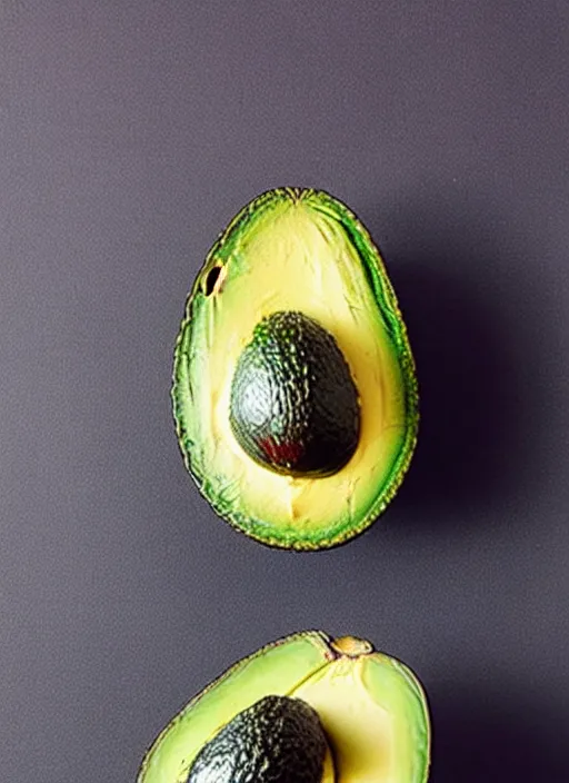 Image similar to jeff goldblum avocado