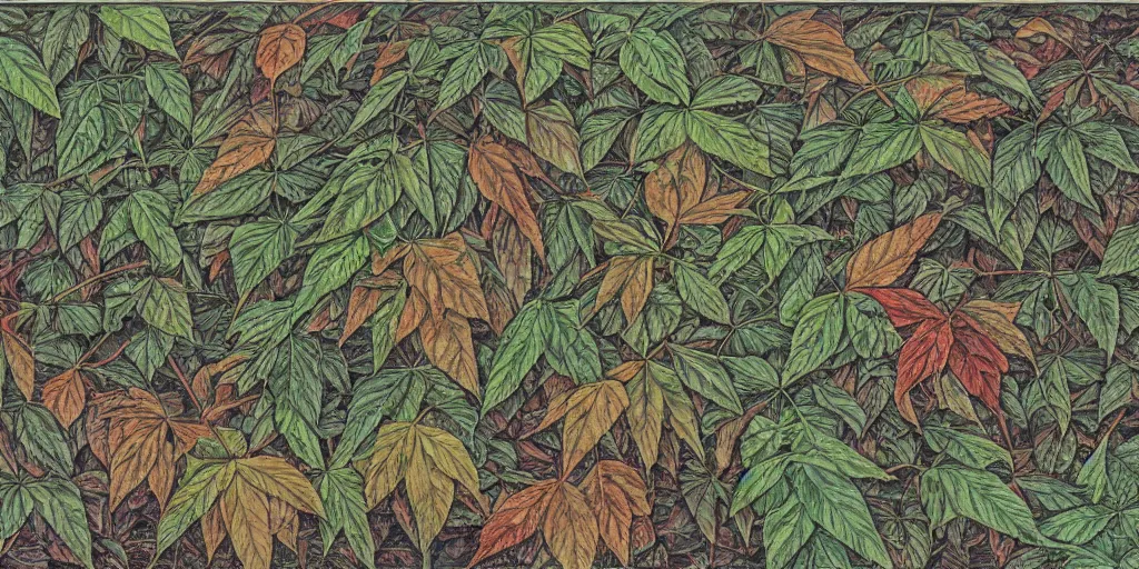 Prompt: high resolution scan of the leaves of an old cursed herbarium, by akira toriyama, by john howe, infographic, textbook, marginalia