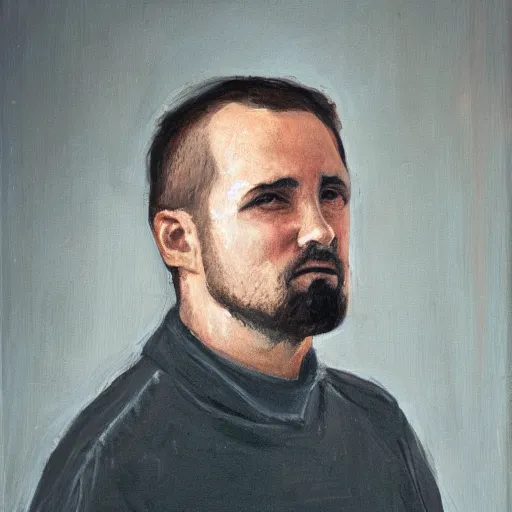 Image similar to portrait of a man, his name is mike