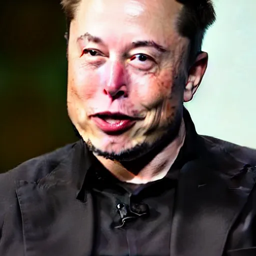 Prompt: elon musk, with horns like a bull