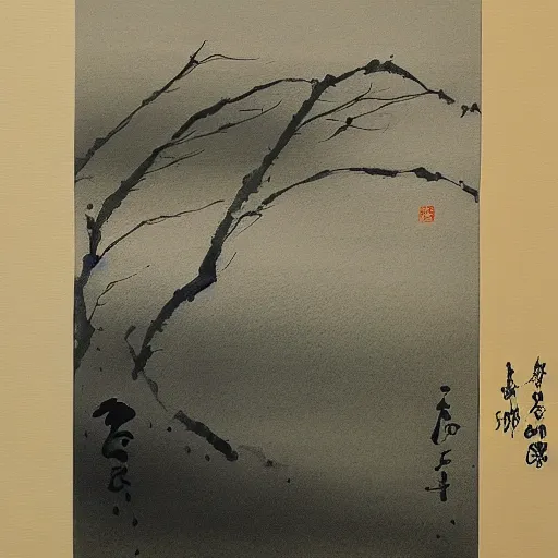 Image similar to Todo list. Masterpiece sumi-e painting. Museum collection. 8k, beautiful detail, post-processing
