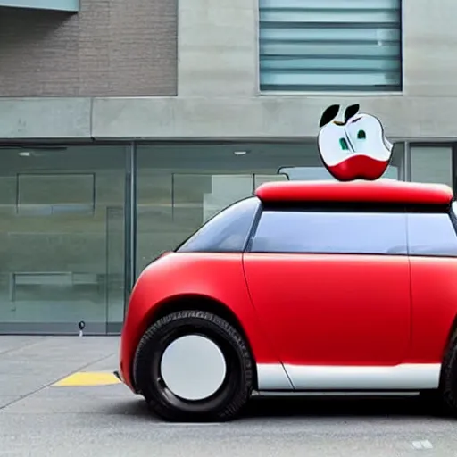 Image similar to smooth Apple car