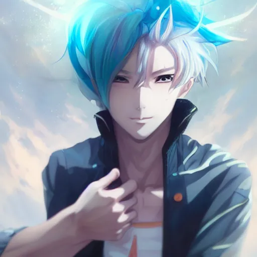 Image similar to anime portrait of Immortal as an anime boy by Stanley Artgerm Lau, WLOP, Rossdraws, James Jean, Andrei Riabovitchev, Marc Simonetti, and Sakimichan, trending on artstation