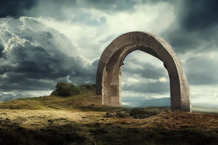 Image similar to a beautiful landscape photo of the arc, cinematic atmospheric masterpiece, award winning, 4 k, hyperdetailed, fantastic, wonderful