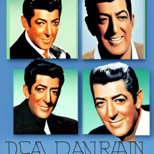 Prompt: character chart of dean martin