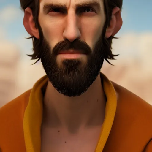 Prompt: Asmongold, receeding hairline, combover, portrait, octane render, realistic, detailed, 8k