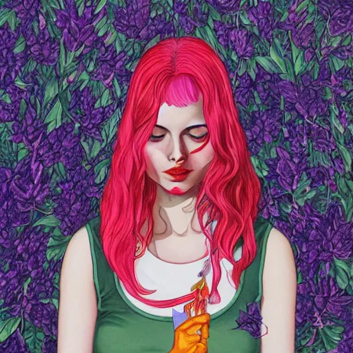 Image similar to photo of young woman by martine johanna