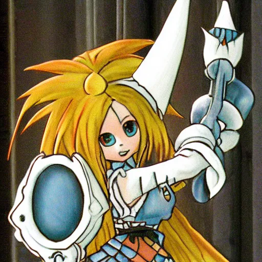 Prompt: vivi ornitier from final fantasy 9,