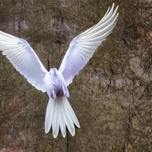 Prompt: award winning nature photo of a flying cat with dove wings, 4k, sharp, corrected