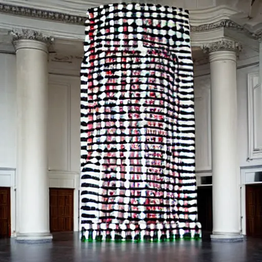 Image similar to the biggest musical instrument ever, painted by david shrigley