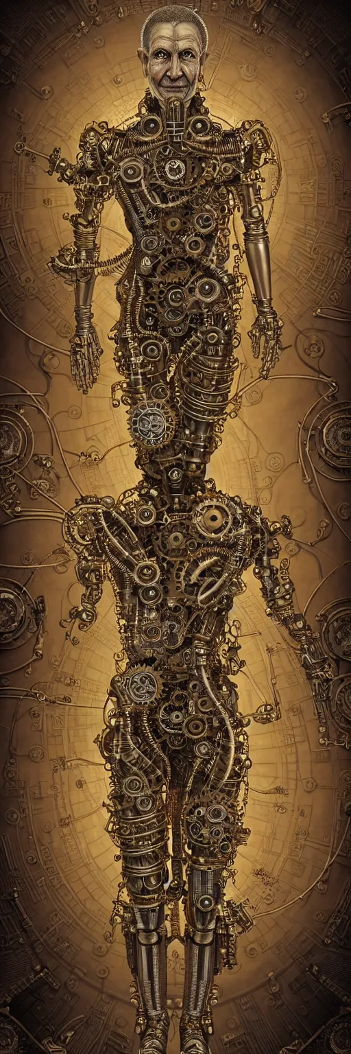 Prompt: seamless pattern of steampunk cybernetic biomechanical gandhi, symmetrical, front facing, 3 d model, very coherent symmetrical artwork, unreal engine realistic render, 8 k, micro detail, gold and steel intricate, elegant, highly detailed, digital painting, artstation, smooth, sharp focus, illustration, artgerm, tomasz alen kopera, wlop