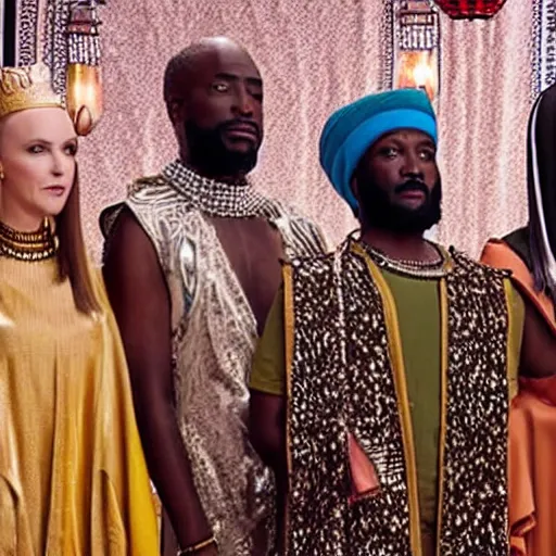 Image similar to Mansa Musa in Schitt’s Creek