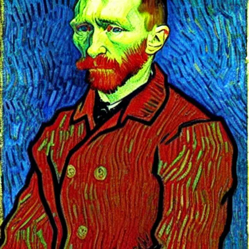 Prompt: Putin by Van Gogh