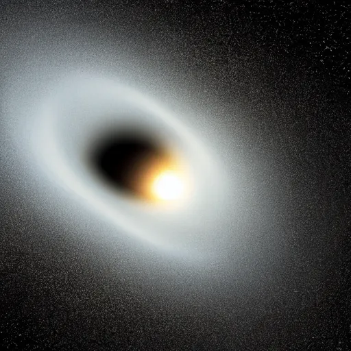 Prompt: black hole 4 k award - winning photograph