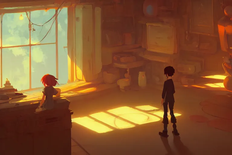 Image similar to sorcerer workshop interior, detailed, cory loftis, james gilleard, atey ghailan, makoto shinkai, goro fujita, studio ghibli, rim light, exquisite lighting, clear focus, very coherent, plain background, soft painting