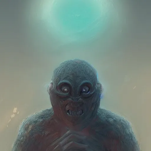 Prompt: creature from another planet in its natural environment. beautiful light. grainy and rough. soft colour scheme. beautiful artistic digital painting by lurid. ( 2 0 2 2 )