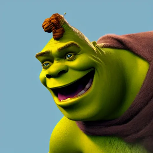 Prompt: Shrek is Trollface, hyperdetailed, artstation, cgsociety, 8k
