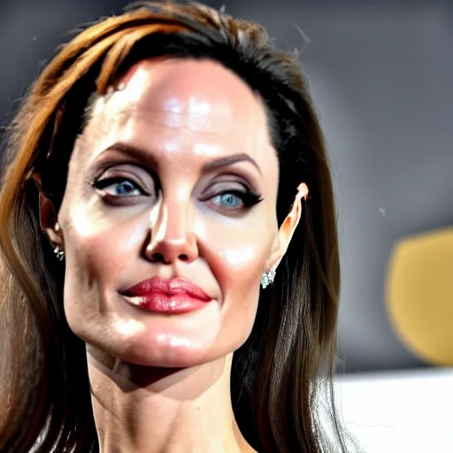 Image similar to an amazing award winning photo of angelina jolie as dora