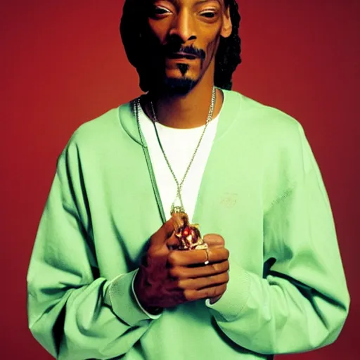 Prompt: Snoop Dogg photo for a 1990s sitcom tv show, Studio Photograph, portrait,