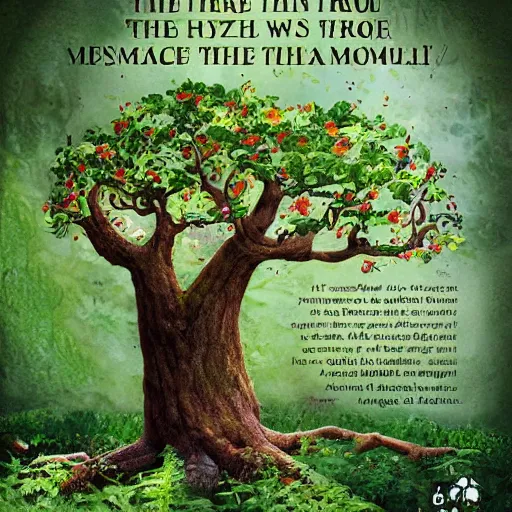 Image similar to the tree that grow books