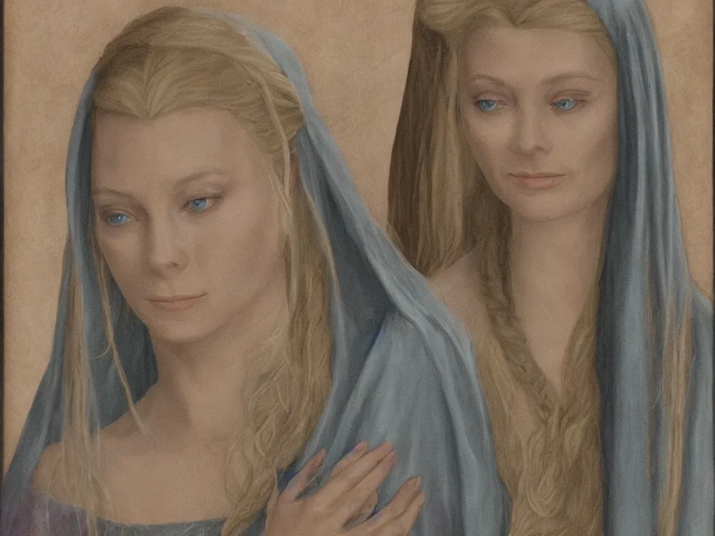 Image similar to beautiful portrait of galadriel