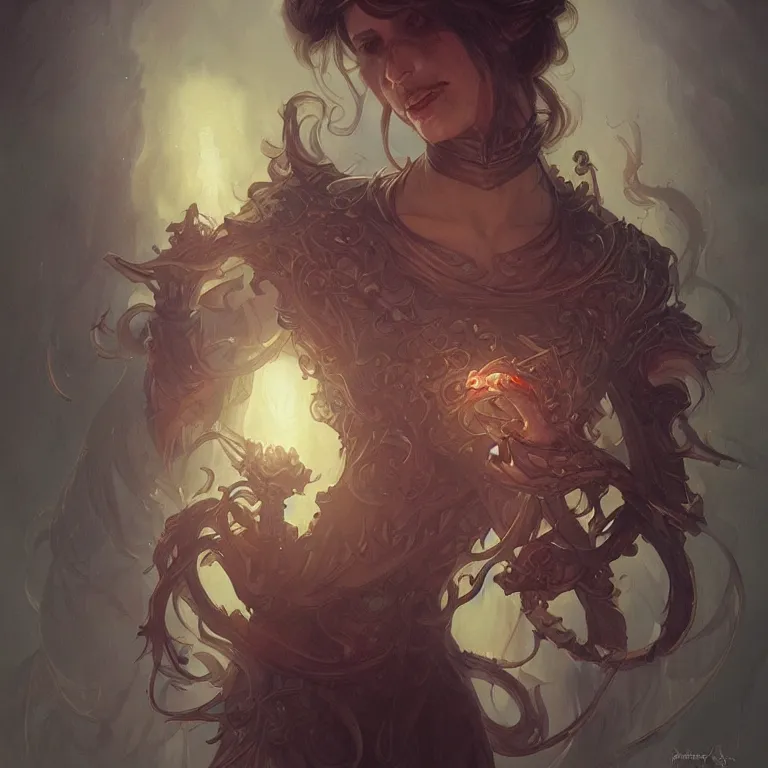 Prompt: portrait of a evil beholder, D&D, fantasy, highly detailed, digital painting, artstation, smooth, sharp focus, illustration, art by artgerm and greg rutkowski and alphonse mucha