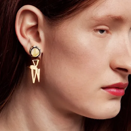 Prompt: vivienne westwood earrings