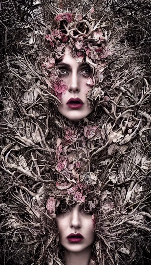 Image similar to rage, by kirsty mitchell