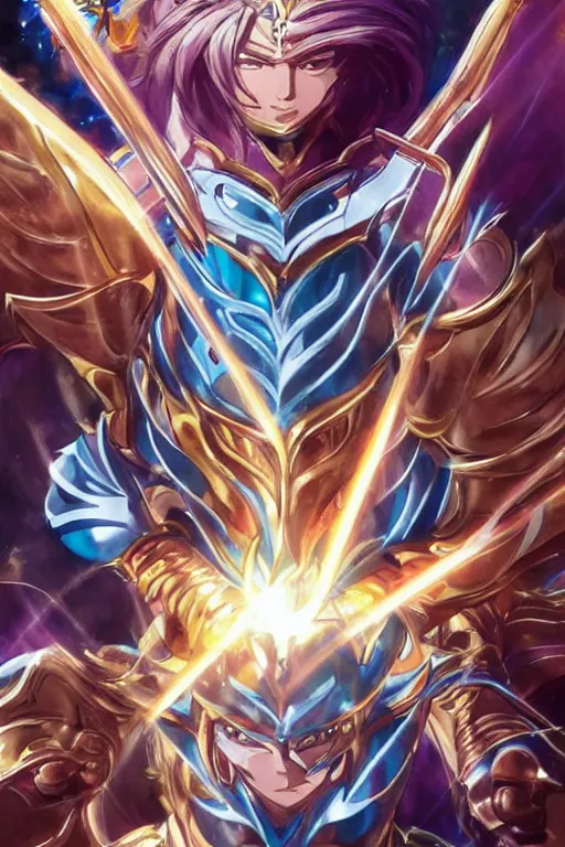 Image similar to 2 0 2 2 knights of the zodiac saint seiya battle for sanctuary hero suit armor comics mask minimalist verytoon nautiljon animes toei animation namco bandai, art by artgerm and greg rutkowski and magali villeneuve