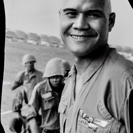 Prompt: Mr. Clean in the Vietnam war