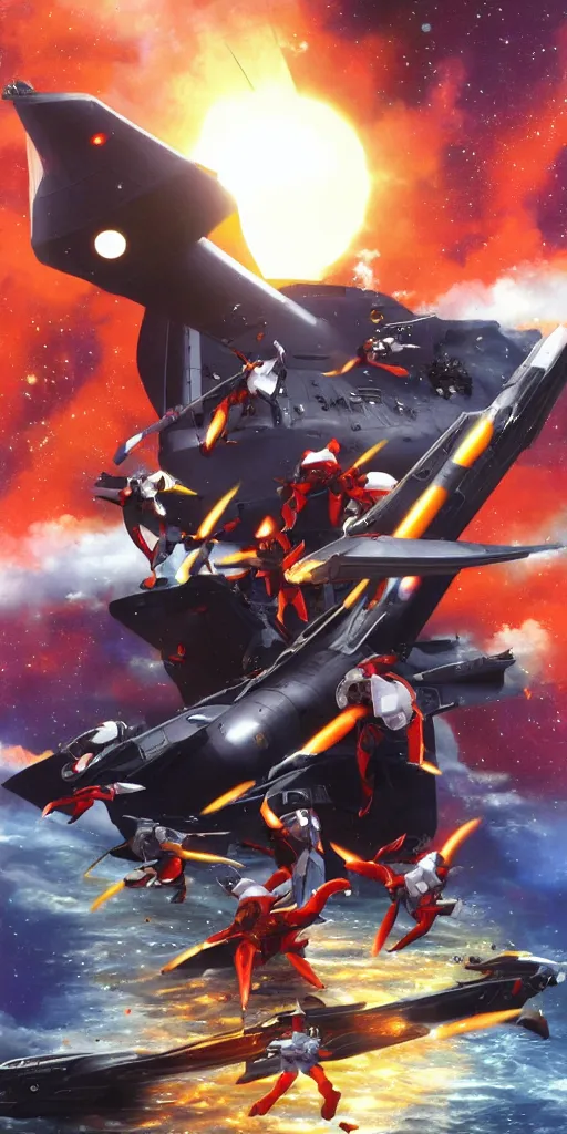 Image similar to space battleship yamato