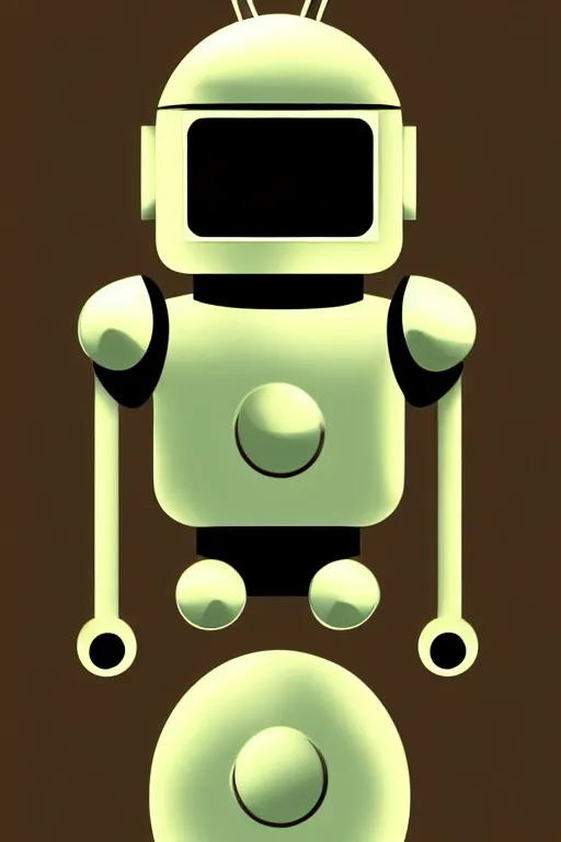 Image similar to 1 9 5 0 s retro future robot android valkery. muted colors. by jean - baptiste